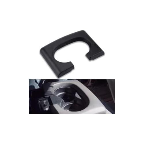 Car Styling Front Water Cup Holder Center Console Cup Holder Replacement Pad Black for Explorer 2011-2015 Interior Accessories