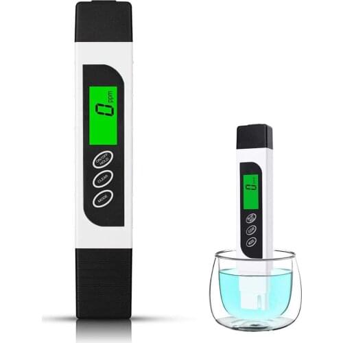 TDS Meter Water Tester Professional TDS EC and Temperature Meter (3 in 1) with Carrying Case Ideal Water Quality Meter for Drink
