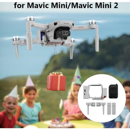 Airdrop Air Drop System for DJI Mavic Mini 2/Mini 1/SE Drone Thrower Fishing Bait Wedding Ring Gift Throw Deliver Life Rescue