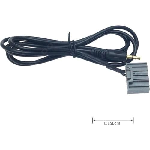 1 PCS Car Audio 3.5mm Male To 24Pin Connector AUX-in Adapter AUX Cable For Honda CRV/Civic/Avancier/Vezel/Crider/XR-V/Elysion