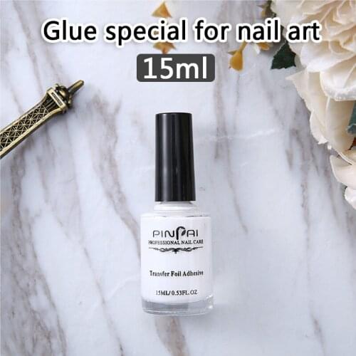 15ml Nail Foil Transfer Glue for Nail Art Tips Sticker Nail Starry Paper Adhesive Glues UV Gel Polish Manicure Accessories