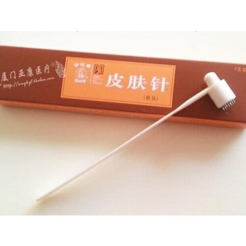 2014 Seconds Kill Promotion Freeshipping 001 10pcs Skin Needle Plum Blossom Seven Star Dermal Single Head