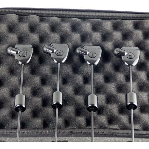 4-Color LED Lights Indicate Carp Fishing Tackle, Zipper Box, Fishing Swinger Set, Bite Alarm Hanger Swinger, Hot Sale In 2021