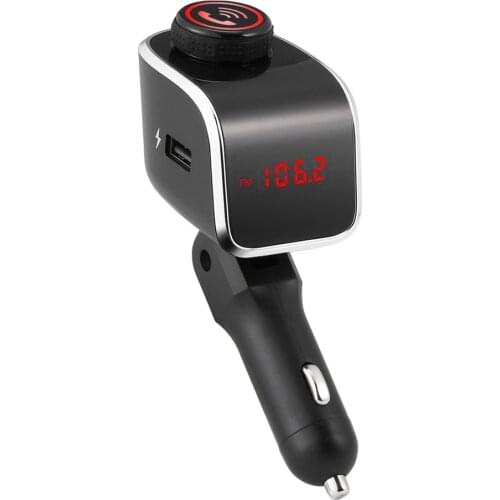 Car MP3 Handsfree FM Transmitter Cigarette Lighter Socket Powered USB Charger Music Player Support TF Card U-disk