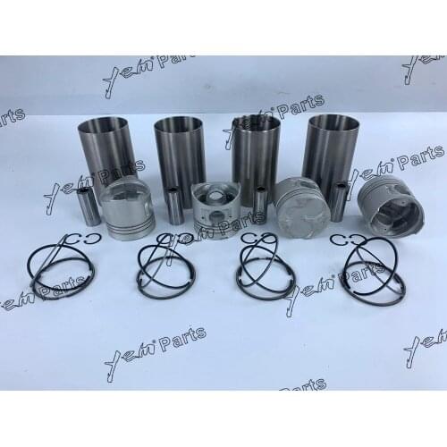 Free Shipping 4D56 Cylinder Liner Kit For Mitsubishi Engines