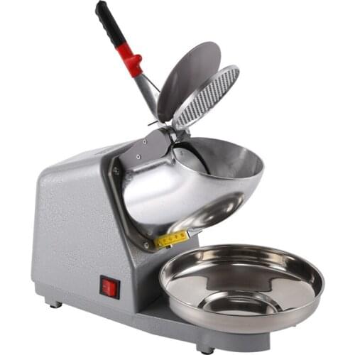 Electric Ice Crusher Smoothie Shaver Slush Ice Block Breaking grinder Machine 85KG/H 220V