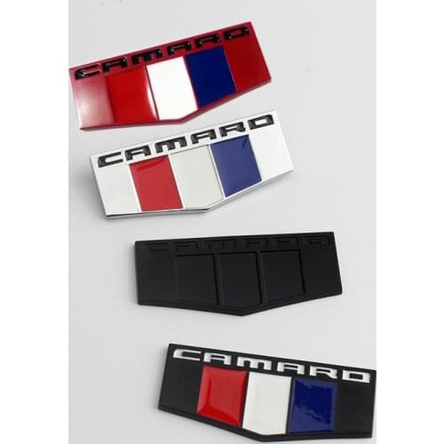 3D Metal CAMARO Logo Trunk Badge Emblem Decals Car Sticker for Chevrolet Chevy Camaro Cruze Bumblebee Auto Accessories Styling
