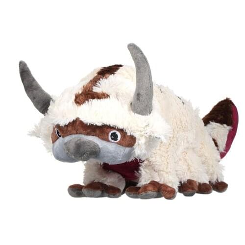 55cm/45cm/50cm Plush Doll Avatar The Last Airbender God Bull Appa Cartoon Anime Soft Stuffed Plush Doll Toy Children Kids Gifts