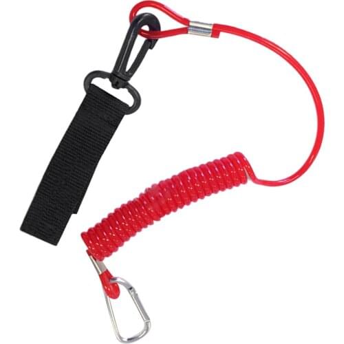 New Kayak Canoe Paddle Fishing Rod Leash - Stretch 1.55m /61 inch