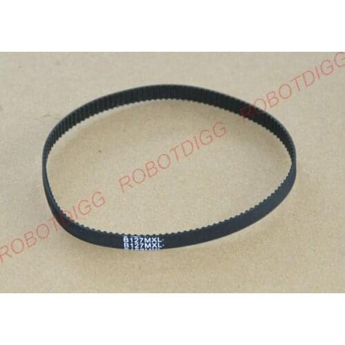 MXL Timing Belt, Closed-loop, B127MXL, 3mm 6mm width