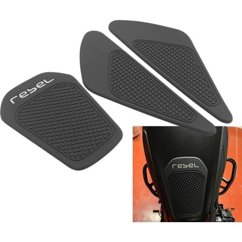 Motorcycle Tank Pad Stickers Decals For Honda CM300 CM500 CMX500 Protector Anti slip Sticker Gas Knee Grips Traction Side Decal