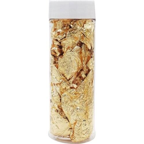 1pcs DIY Candle Soap Making Gold Foil Creative Handmade Material Aromatic Candle Prop Not edible Wedding Party Food Decoration