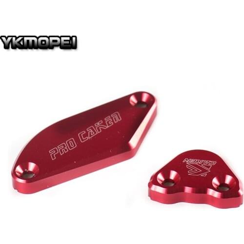 CNC rear front Brake Reservoir Cap Master Cylinder Cover for kayo t6 Motorcross Dirt Bike Motorcycle Parts