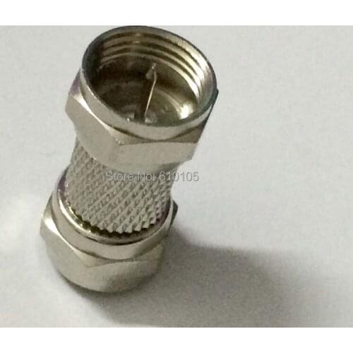 10pcs/lot F male plug to F male straight RF COAXIAL Connector Adapter