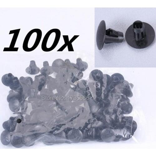 100 Fender Apron Seal Clips Retainer Fastener Case For Toyota Tundra Truck 2WD & 4WD Pickup T100 90467-10107