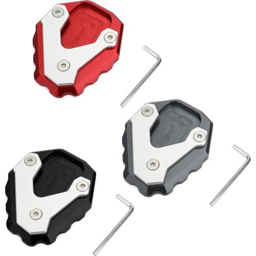 Areyourshop For HONDA CB500X 2019 Side Stand Extension Kickstand Enlarger Plate CB 500 X Aluminium Alloy Motorcycle Covers