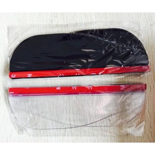 2 pcs/lot Car Rear view Mirror sticker rain eyebrow for Toyota prius avensis corolla rav4 auris yaris verso Camry accessories