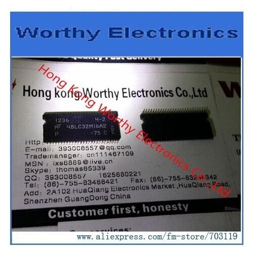 Free shipping 10PCS/LOT MT48LC32M16A2P-75C MT48LC32M16A2P 75C 48LC32M16A2 TSOP-54
