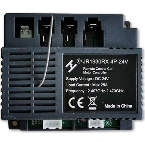 For Kids Electric Car 2.4G Bluetooth Transmitter JR1930RX-4P-24V Receiver