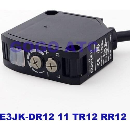E3JK-DR12 11 TR12 RR12 diffuse reflection photoelectric switch infrared sensor universal Normally open and normally closed