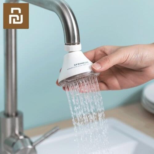 Jordan&Judy Creative Filter Shower Sprinkler Kitchen Faucet Anti-splash Head Filter Rotating Water Filter With Medicinal Stone