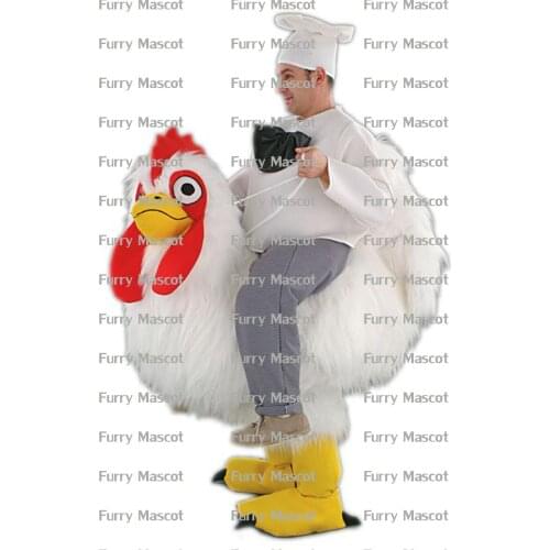 Chicken Walker Christmas Cosplay Unisex Cute Newly Mascot ostume Suit Cosplay Party Game Dress Outfit Adult Gift A
