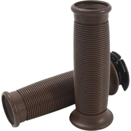 Motorcycle Universal Non Slip Handlebar Grips 7/8 inch 22mm Rubber Handle Grips for Yamaha Kawasaki