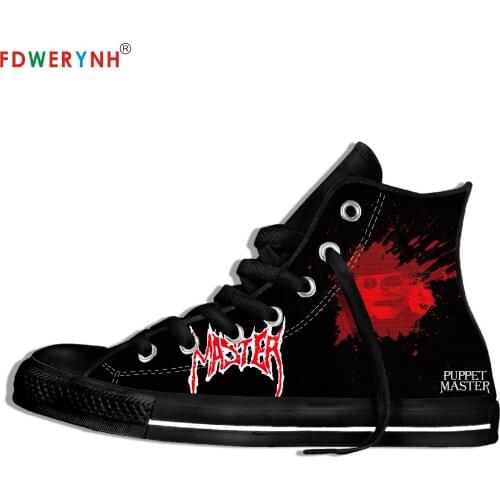 Mens Casual Shoes Black Master Band Most Influential Metal Bands Of All Time Fashion Cool Street Breathable Brand Canvas Shoes