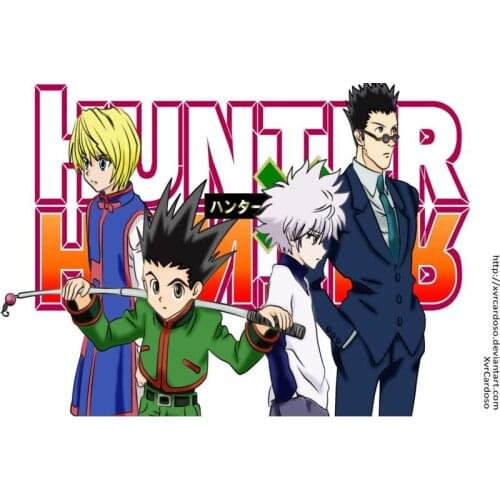 Nice Hunter x Hunter Anime Poster Custom Canvas Poster Art Home Decoration Cloth Fabric Wall Poster Print Silk Fabric