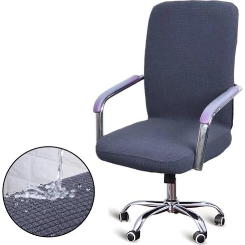2021 New 9 Colors Modern Spandex Computer Chair Cover 100% Polyester Elastic Fabric Office Chair Cover Easy Washable Removeable