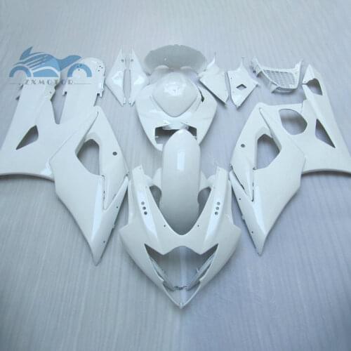Upgrade Fairing kits for SUZUKI 2005 2006 GSX R1000 ABS motorcycle sport road fairings set 05 06 GSXR1000 K5 white aftermarket