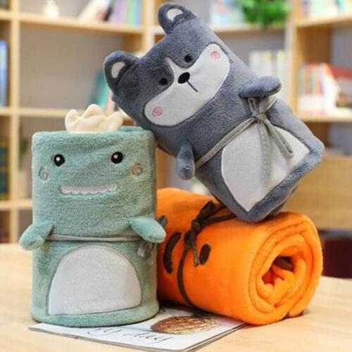 Solid Color Leisure Blanket Bedroom Bed Blanket Sofa Nap Summer Office Air Conditioning Blanket Towel Quilt New