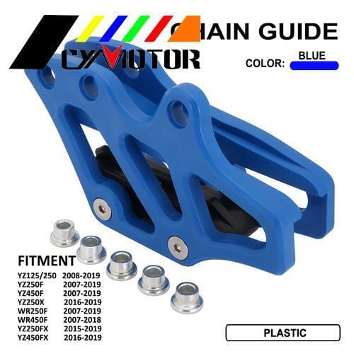 Motorcycle Plastic Chain Guide For Yamaha YZ125 250 YZ250F YZ450F YZ250X WR250F WR450F YZ250FX YZ450FX 2007-2016 2017 2018 19 20