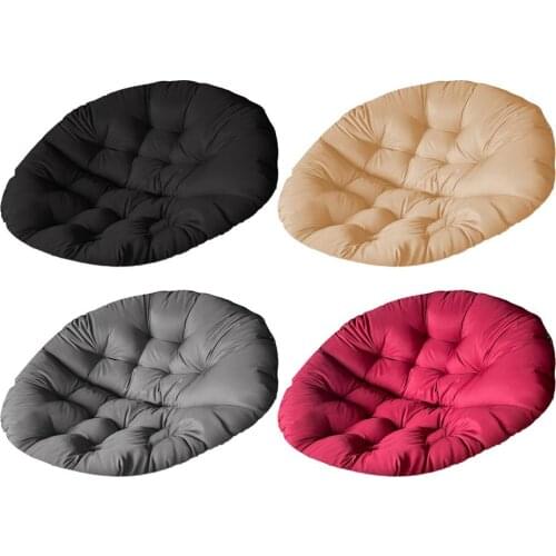 Garden Patio Wicker Papasan Chair Seat Cushion Round Large Papasan Sofa Chair Pad Cushion Home Hanging Chairs Seat Cushion Mats
