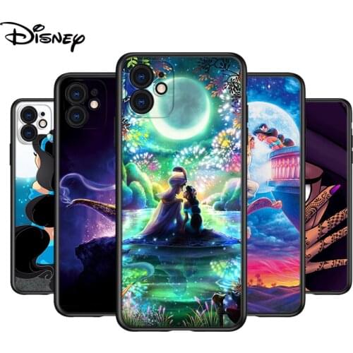 Silicone Cover Aladdin Jasmine Princess For Apple IPhone 12 Mini 11 Pro XS MAX XR X 8 7 6S 6 Plus 5S SE Phone Case