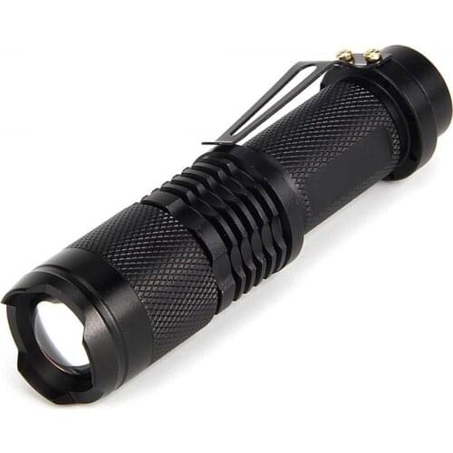 Tactical LED Flashlight Torch 3-mode White Light XM-L T6 980lm Zooming Lantern LED Torchlight Camping Lamp 18650 Flashlight
