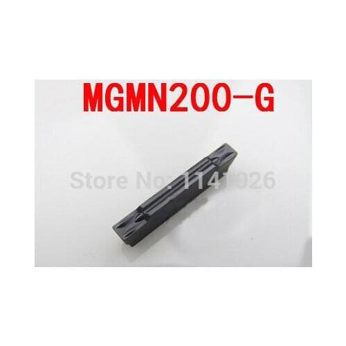 10PCS MGMN200 -G carbide turning insert ,Factory outlets, the lather,cnc,machine for Grooving Holder MGEHR & MGIVR