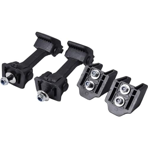 2 Set Hood Latches Catch Release Kit Plastic Nylon Locking Hood Catch Kit for for Wrangler 2007-2016