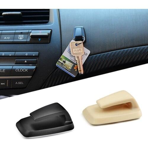3pcs Car Hooks Organizer Storage for USB Cable Headphone Self Adhesive Wall Hook Portable Keychain Hanger Auto Fastener Clip New