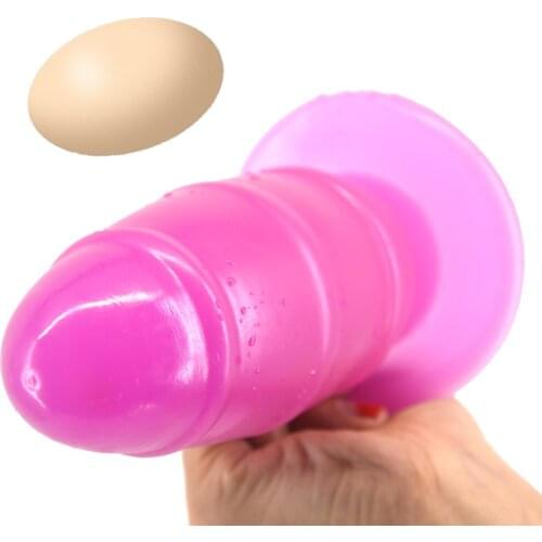 Butt Plug Big Anal Dildo Suction Cup Anal Plug Inset Stopper Bamboo Knot Sex Toys For Women Men Adult Sex Products Sex Shop