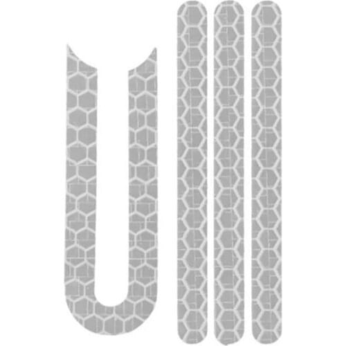 Bike Front Rear Wheel Cover Protect Shell Reflective Sticker for M365/pro Electric Scooter Skateboard Tools