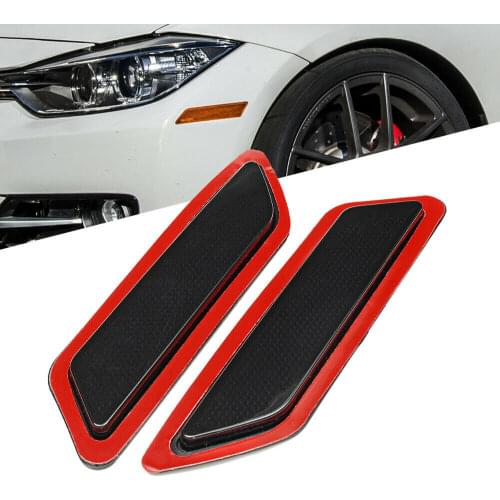 For BMW F30 F31 2013-15 3-Series Smoke Front Bumper Side Marker Reflector Light