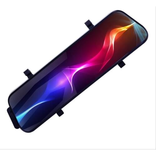 DVR12-24V 10"IPS Screen Car Dvr Mirror Dash Camera Dash Cam Dual Lens Car Camera Full Hd Drive Recorder Stream Rear View