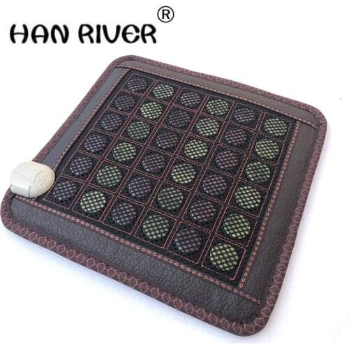 45 * 45 cm Jade stone needle ms tomalin germanium stone cushion heating health electric heating infrared massage cushion