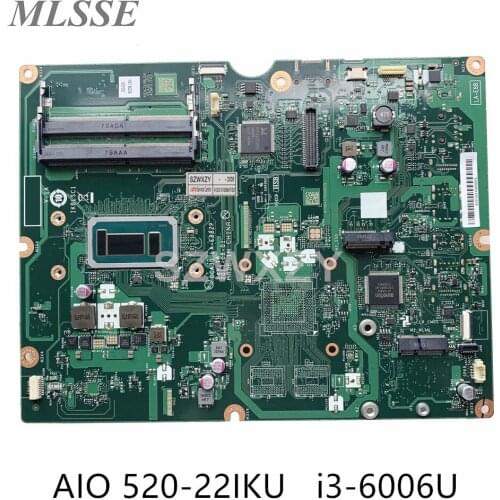 For Lenovo Ideacentre AIO 520-22IKU All-in-One Motherboard With i3-6006U DDR4 01LM099 01LM116 DCA30 LA-E882P Fast ship