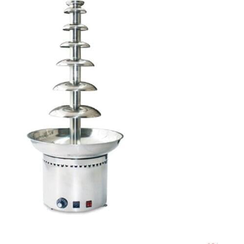 Mini Chocolate Fountain Three Layers Creative Chocolate Melt With Heating Fondue Machine