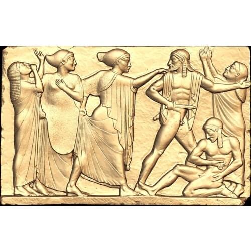 STL Model Panel 3D Model Relief in STL format for CNC Router 3D Printer Artcam Aspire