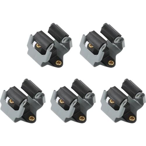 5Pcs Wall Mounted Mop Broom Holder Organizer Brush Broom Hanger Storage Rack Kitchen Tool Hanger 2019 Kitchen Trend Product