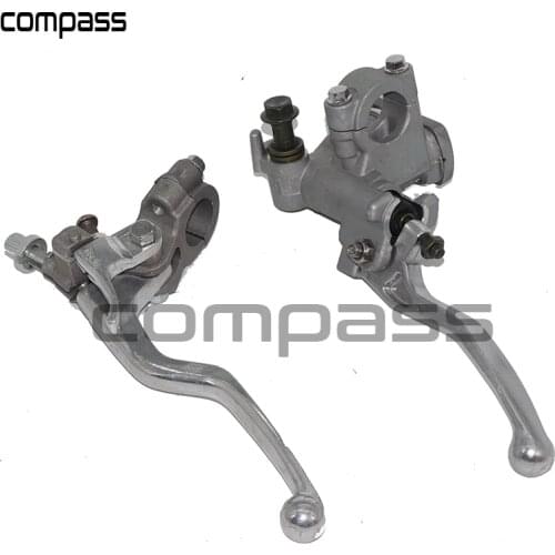 A Pair of Motorcycle Brake Clutch Master Cylinder Lever For Honda CR 125R 250R 500R CRF 150 250 450 2002-2012