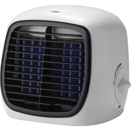 Portable Air Conditioner Evaporative Cooler Fan Personal Humidifier Purifier Bladeless Fans for Office Home Desk Table